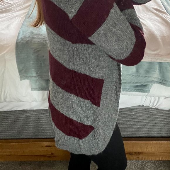 Cozy, Long Sleeve, Shaw Collar Cardigan - Picture 4 of 6